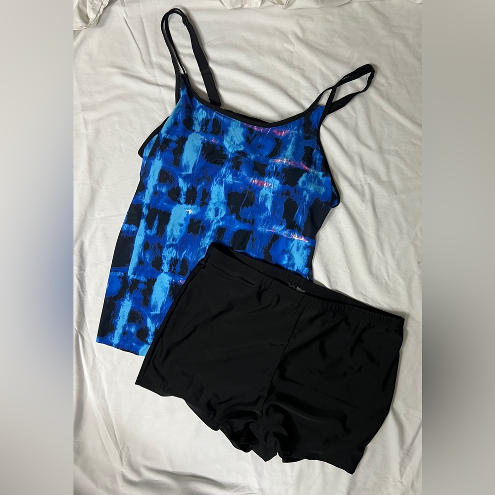 END OF THE YEAR SALE! NWT Tank and Shorts Swimsuit.